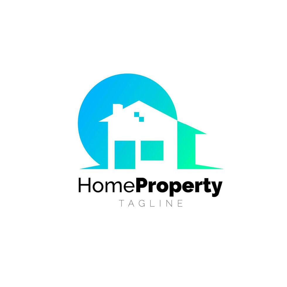 Home Property company identity vector
