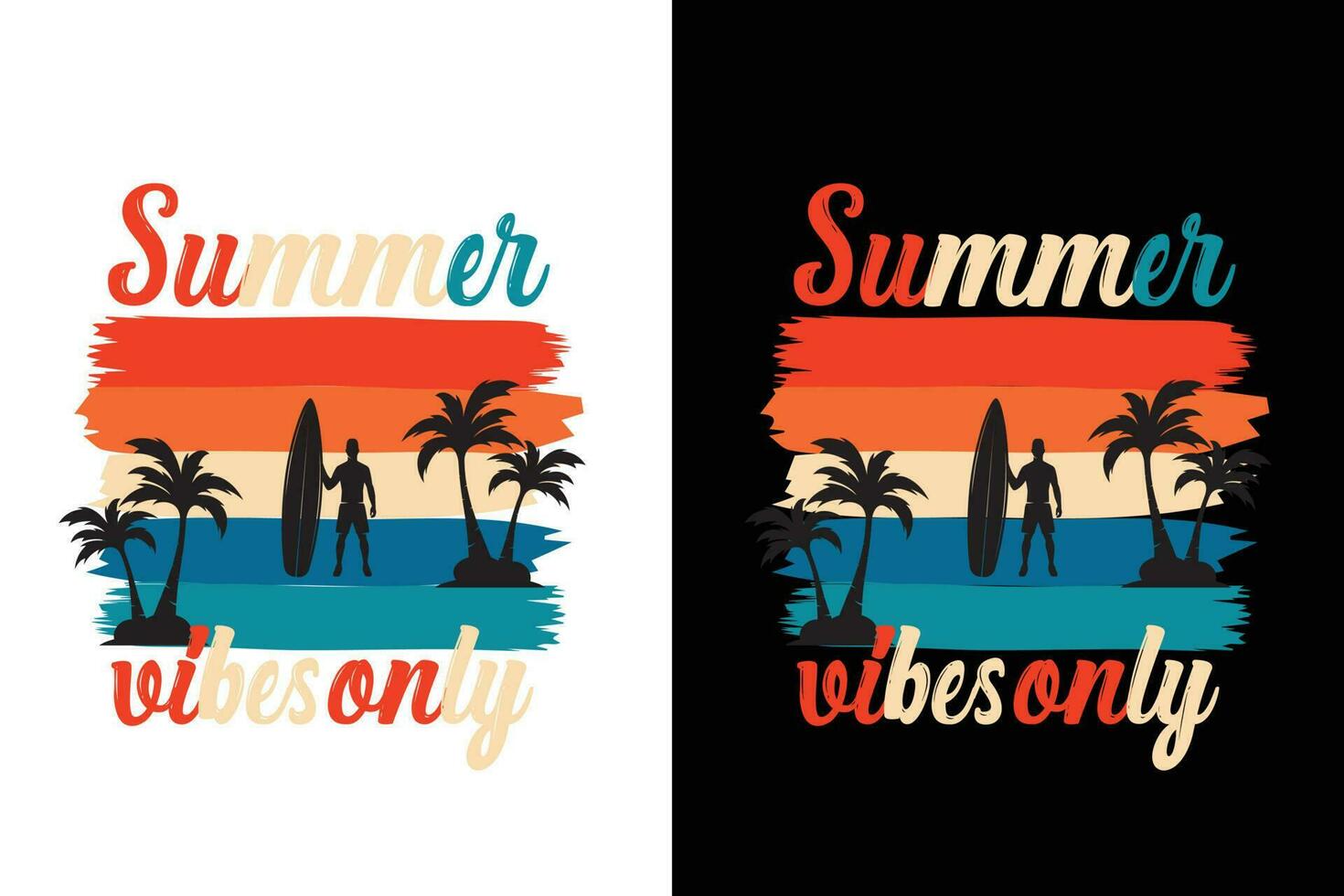 verano t camisa diseño vector gratis descargar