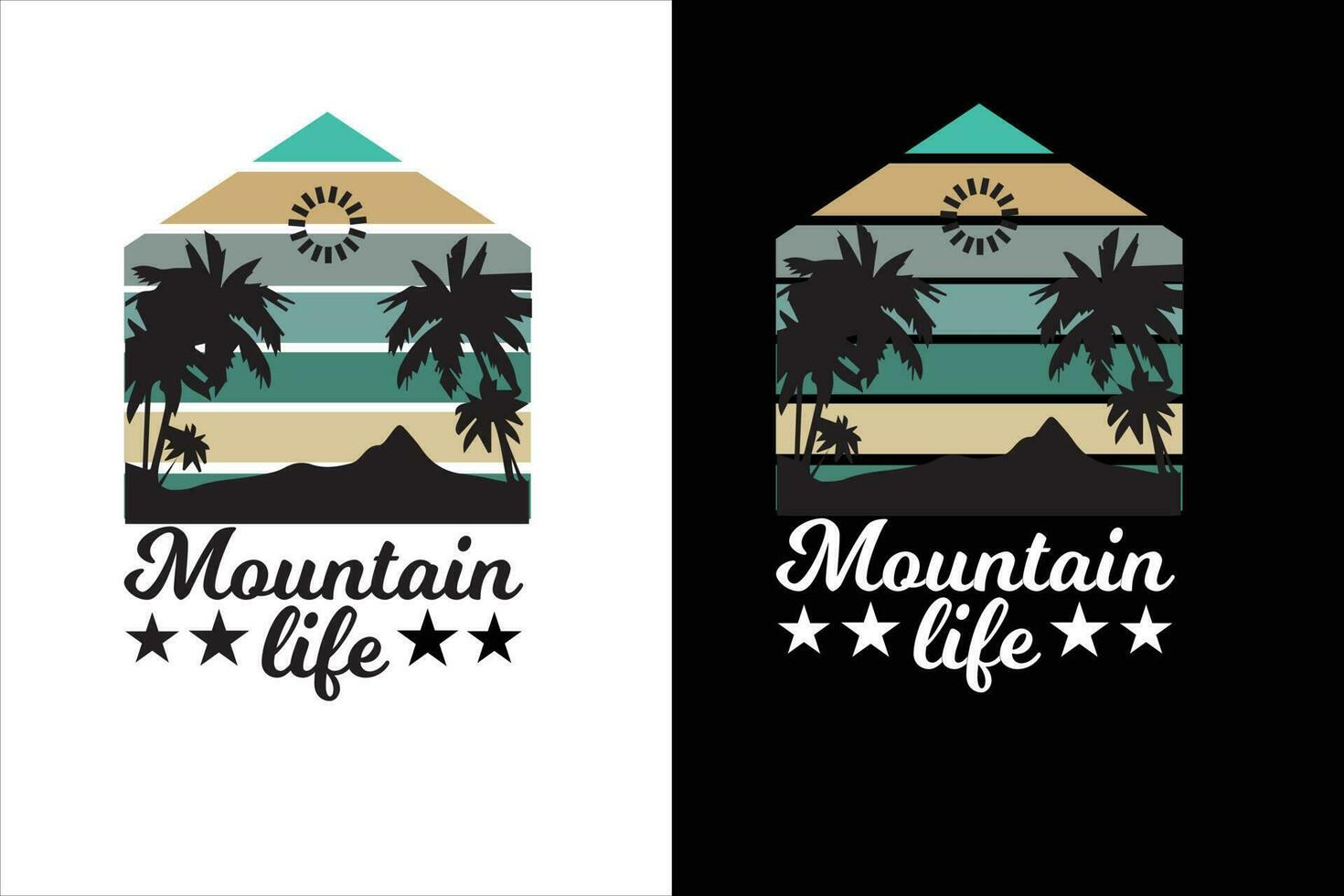 Mountain, hiking, ride, vector t shirt design free download