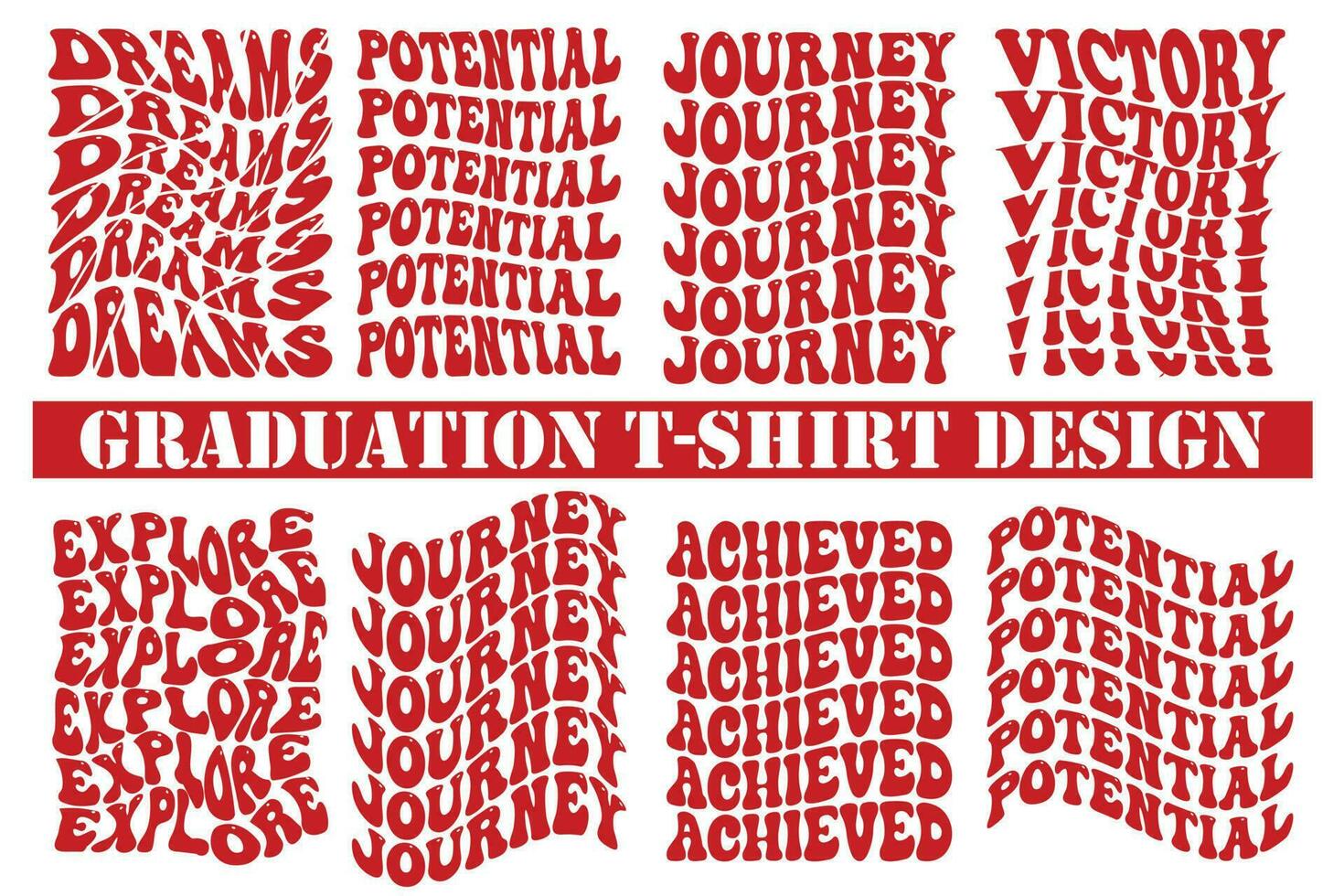 Graduation t shirt design bundle vector