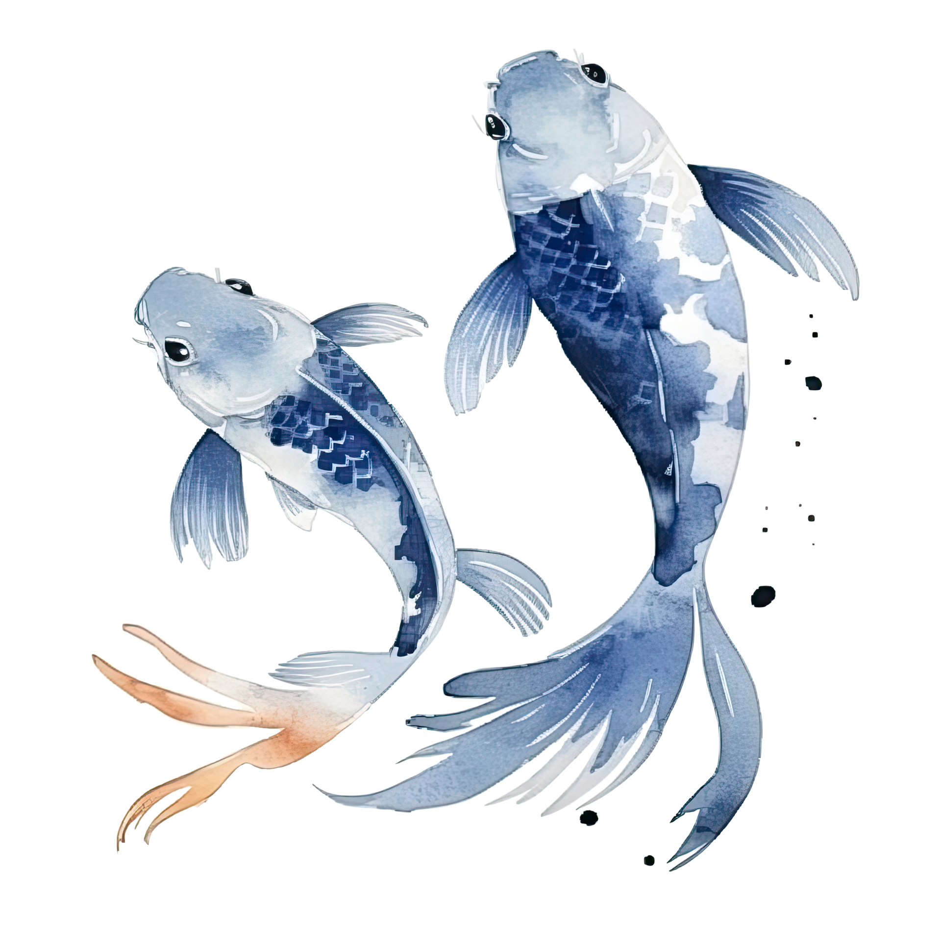 Real Blue Koi Fish real-blue-koi-fish