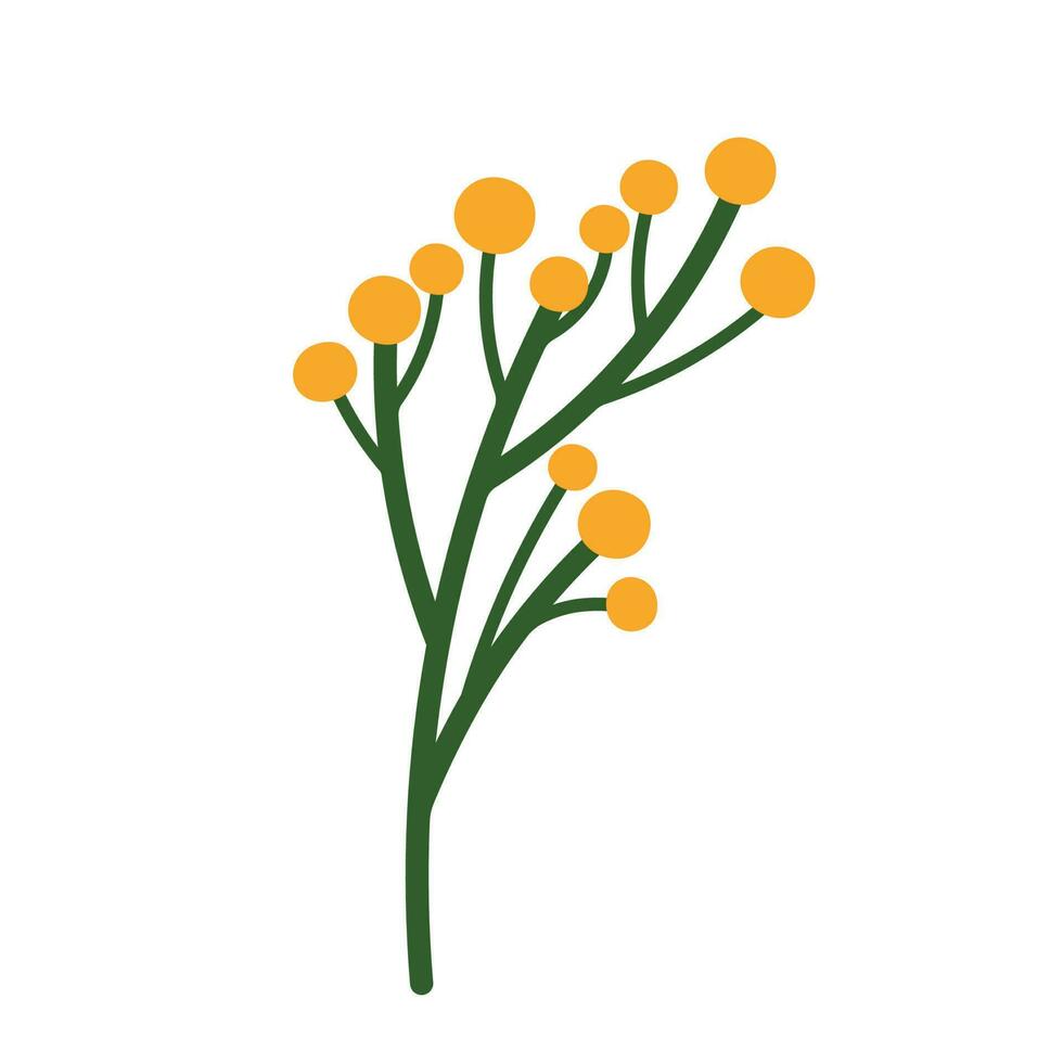 Aesthetic spring flower vector illustration for background and banner element decoration
