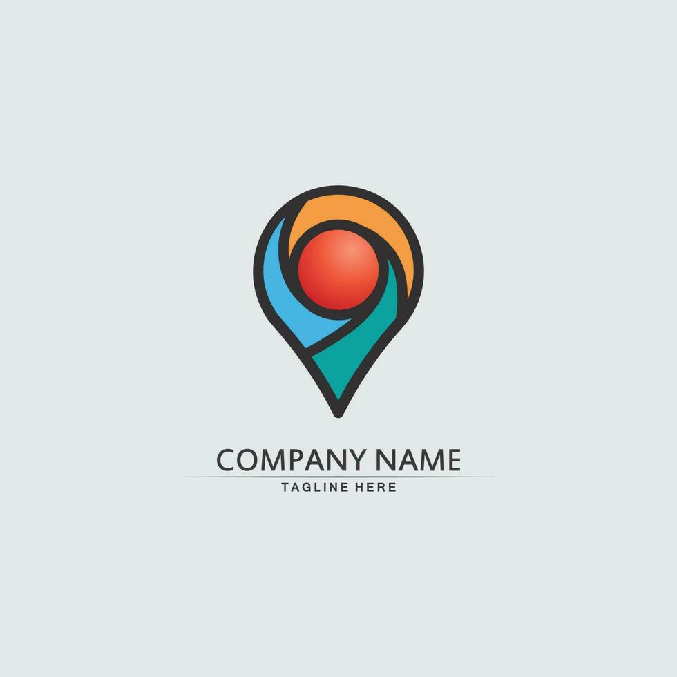 Location icon,Map logo for maps google maps, sign, route, position, symbol and vector logo