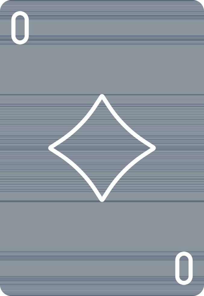 Playing Cards Icon In Blue And White Color. vector