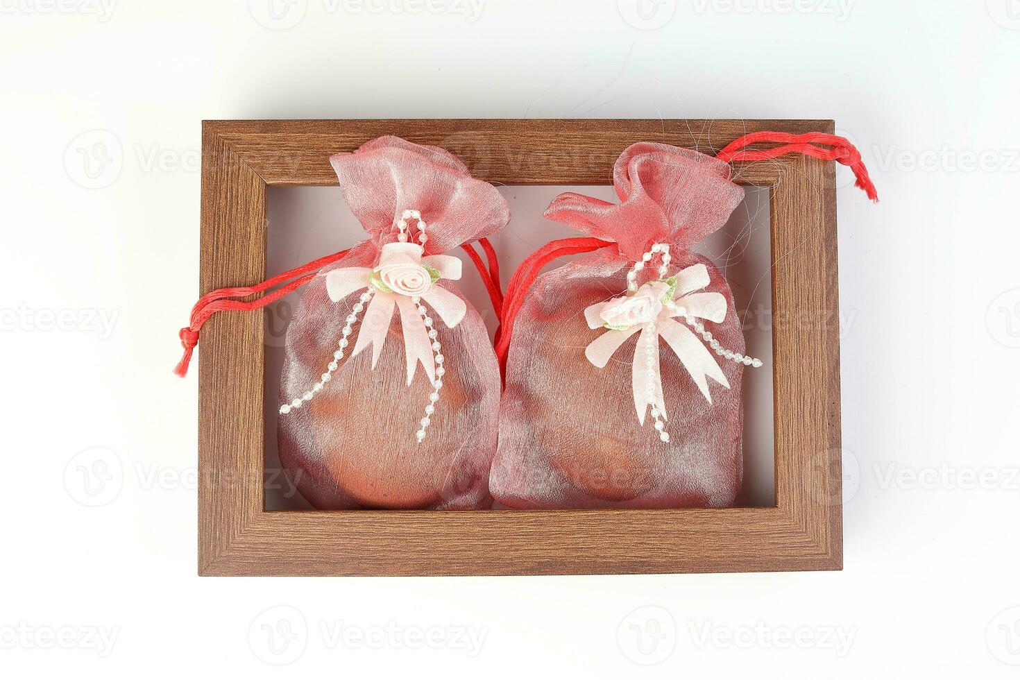 Egg flower or bunga telur a traditional malay wedding gift important part of reception door gift in frame photo