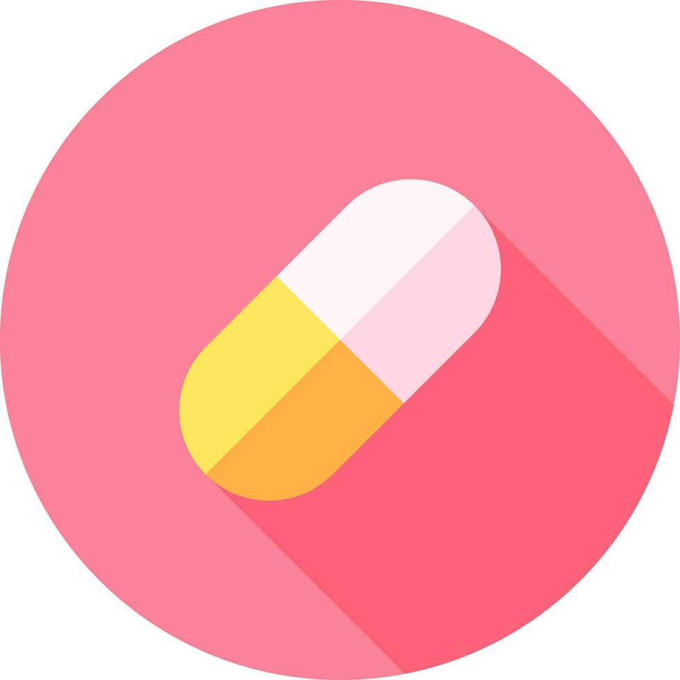 Tablet Icon On Pink Background. vector