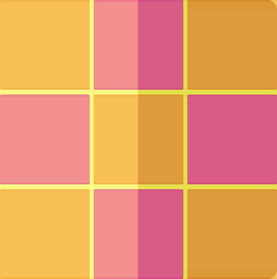 Flat style puzzle in flat style. vector