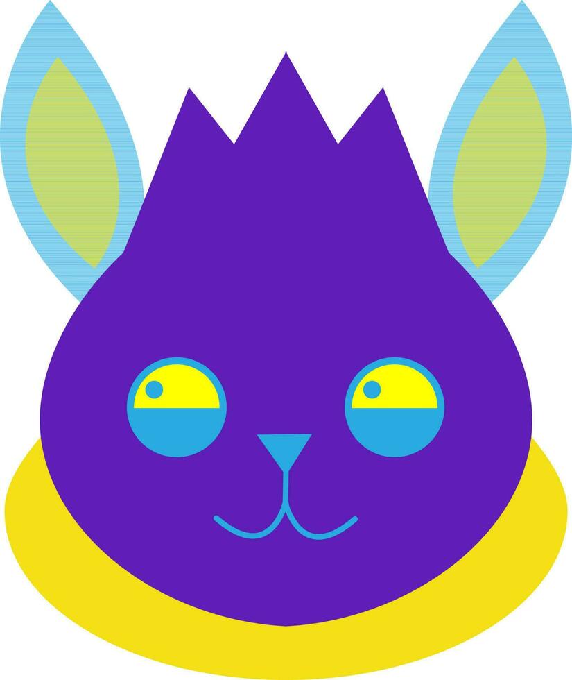 Mankey in flat style. vector