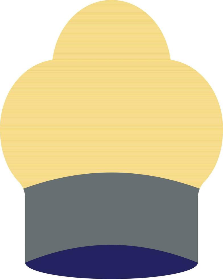 Illustration of a chef hat. vector