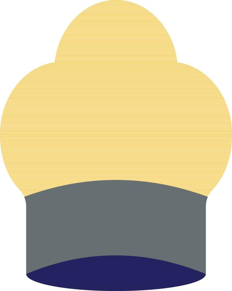 Illustration of a chef hat. vector