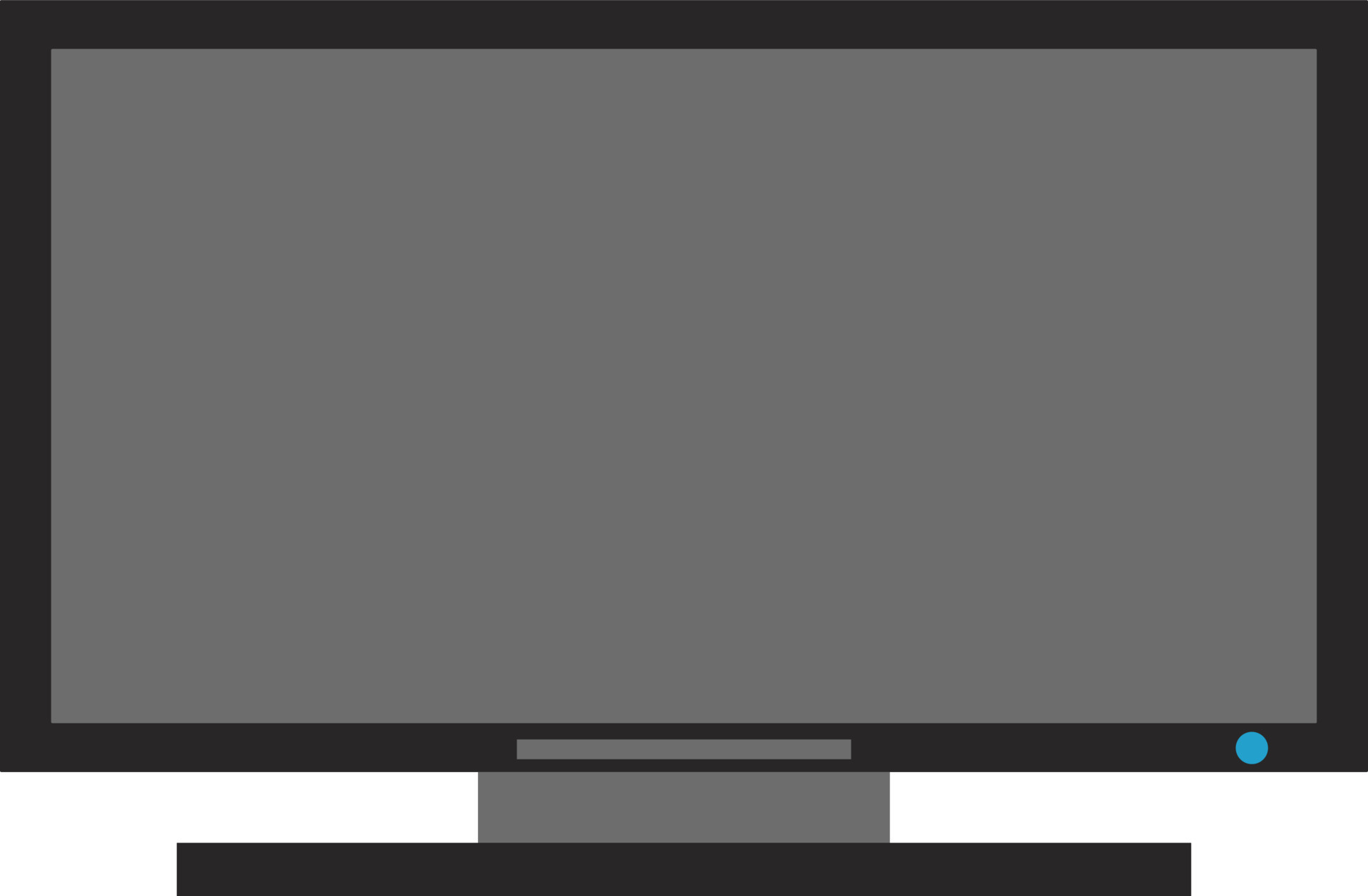 Blank computer in grey color. 24325614 Vector Art at Vecteezy