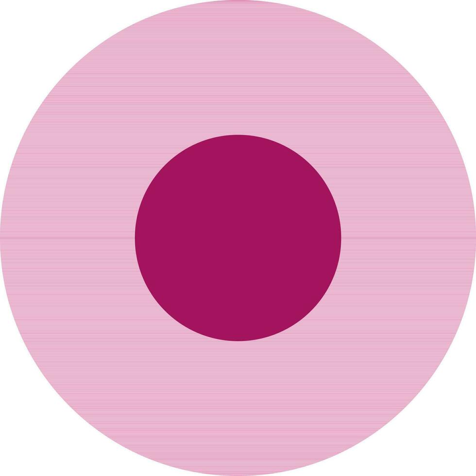 CD made by pink color. vector