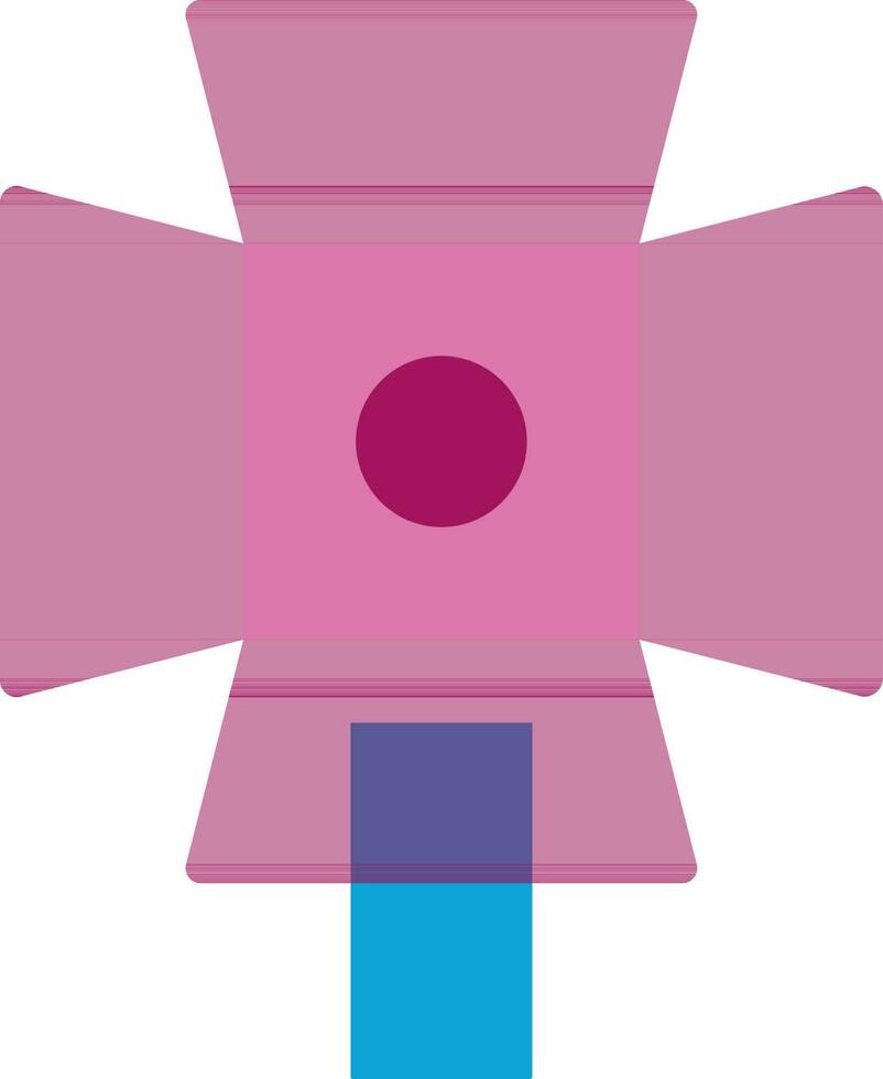 Isolated spotlight in pink color. 24326229 Vector Art at Vecteezy