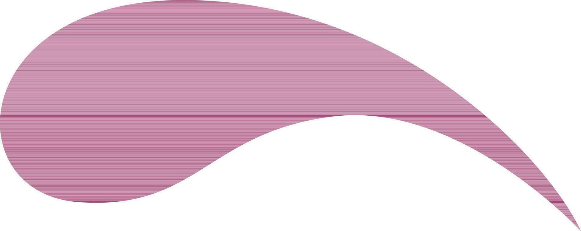 Illustration of a leaf. vector