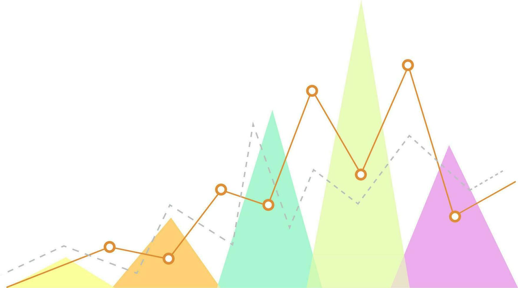 Finance report accounting statistics. vector