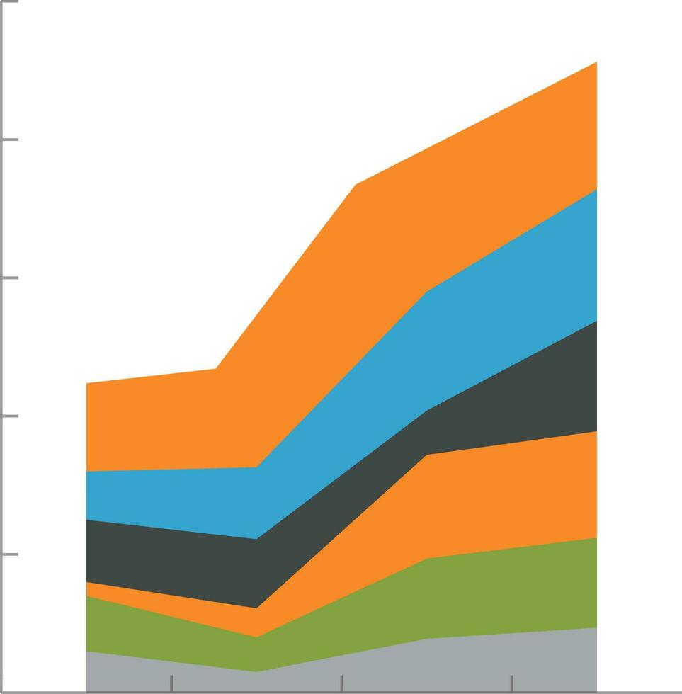 Colorful infographic element for Business. vector