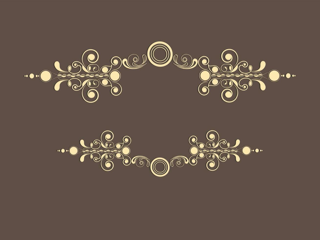 Invitation card or frame illustration. vector