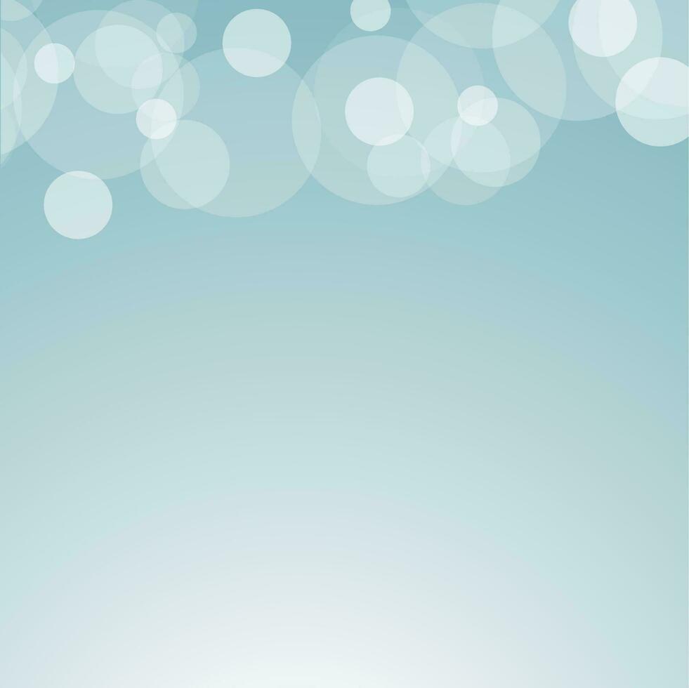 Shiny flat abstract background with bubbles. vector