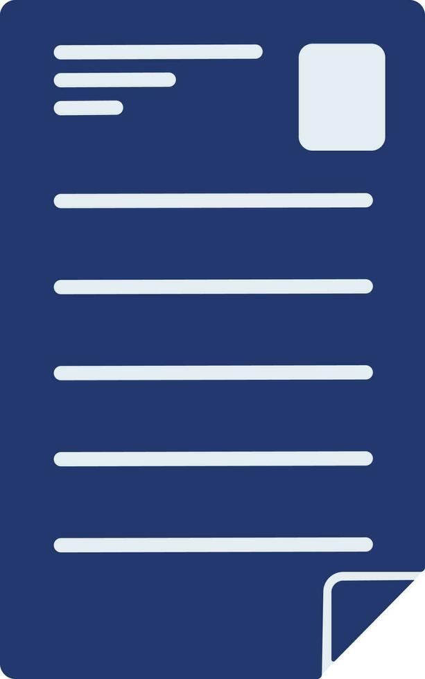 Blank document in flat style. 24328039 Vector Art at Vecteezy