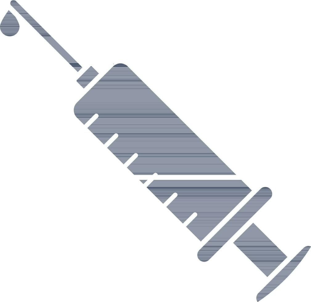 Vector Illustration of Injection or Syringe.