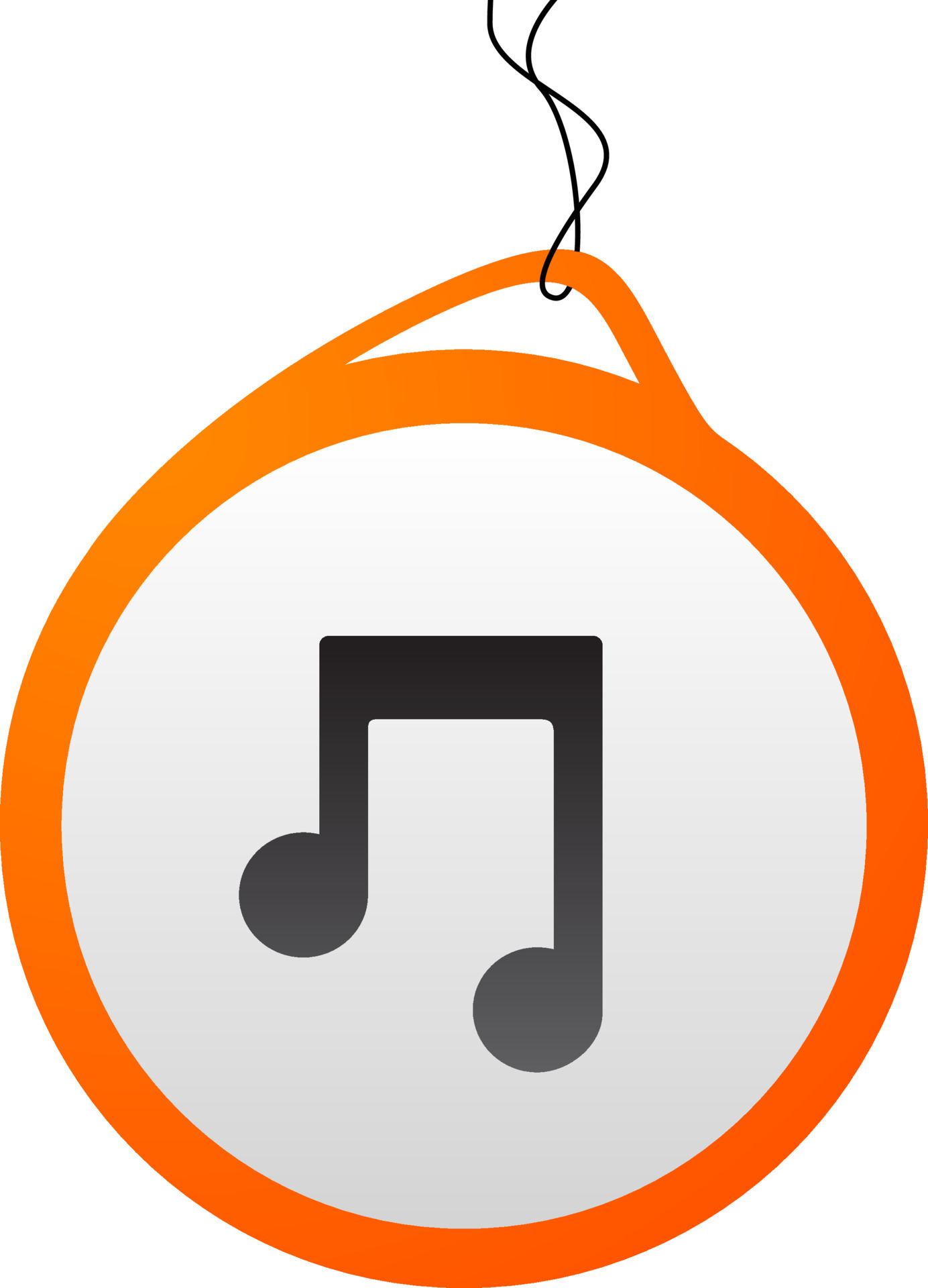 Music note in circle. 24329525 Vector Art at Vecteezy