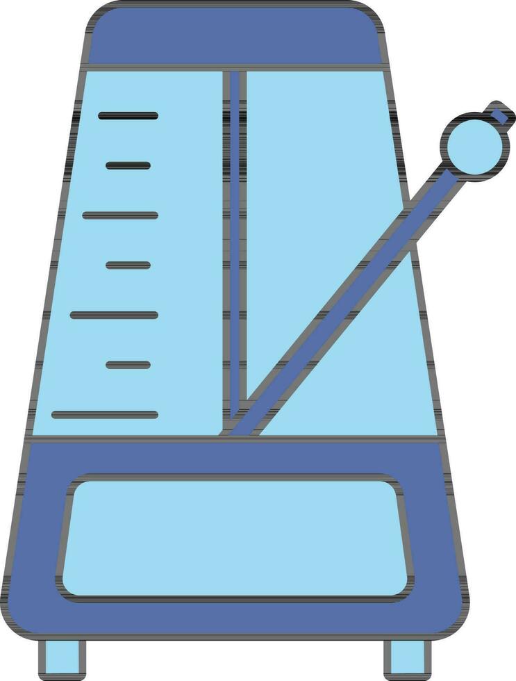 Vector Illustration Of Metronome Icon.