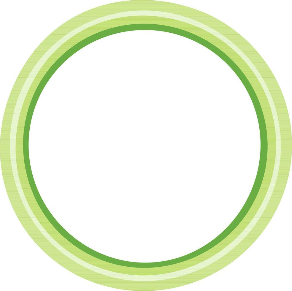 Blank circle frame with space for your text. vector