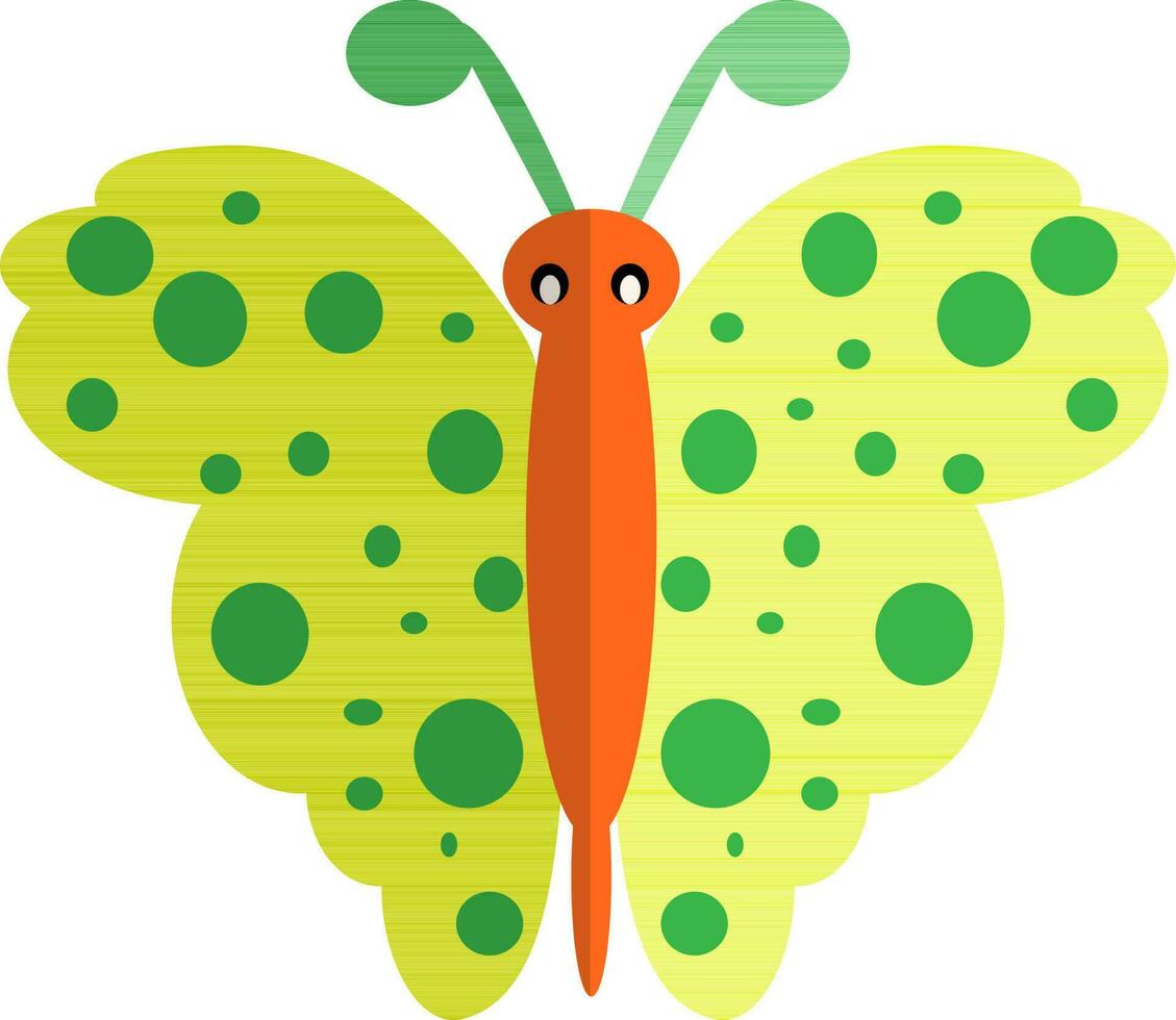 ilustración de un mariposa icono. vector