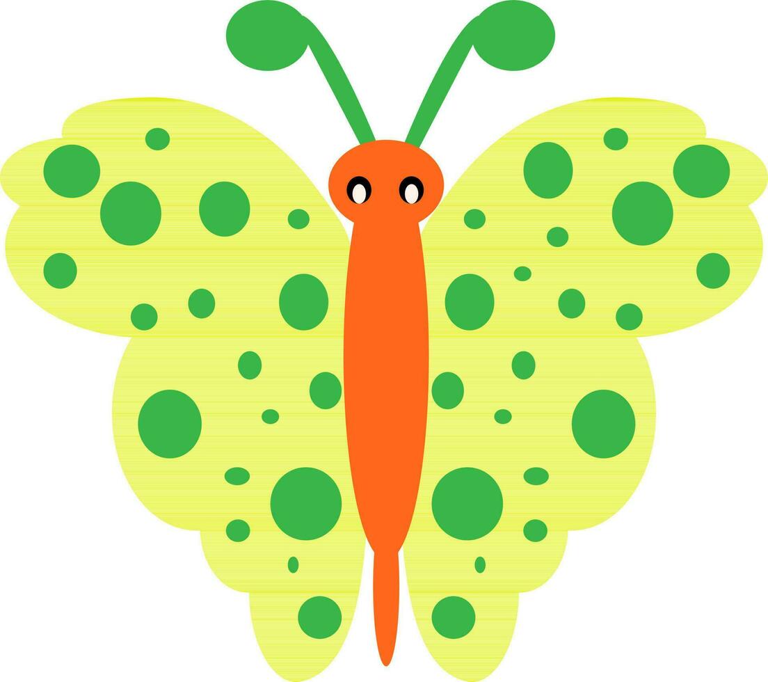 Illustration of a butterfly icon. vector