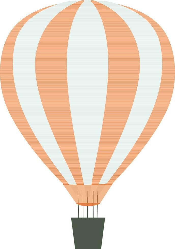 Illustration of a parachute. vector