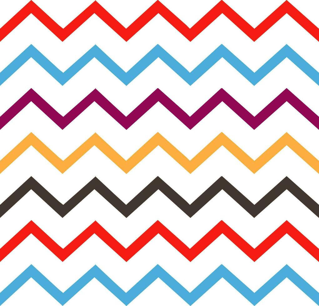 Illustration of colorful waves. vector