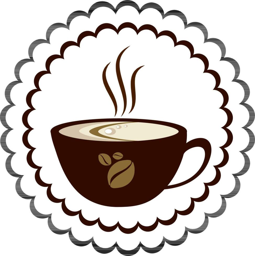 ilustración de café taza. vector