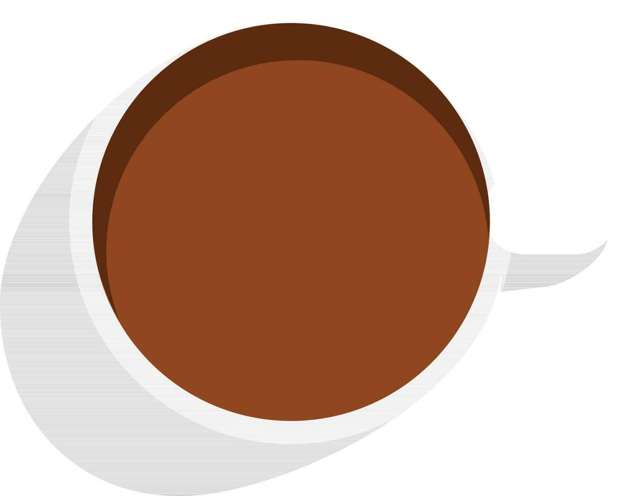 vector ilustración de café taza.