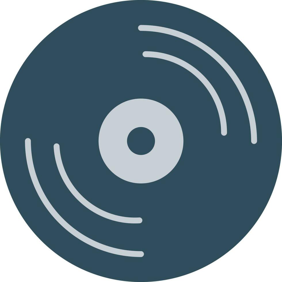 Peace cd icon and symbol. vector