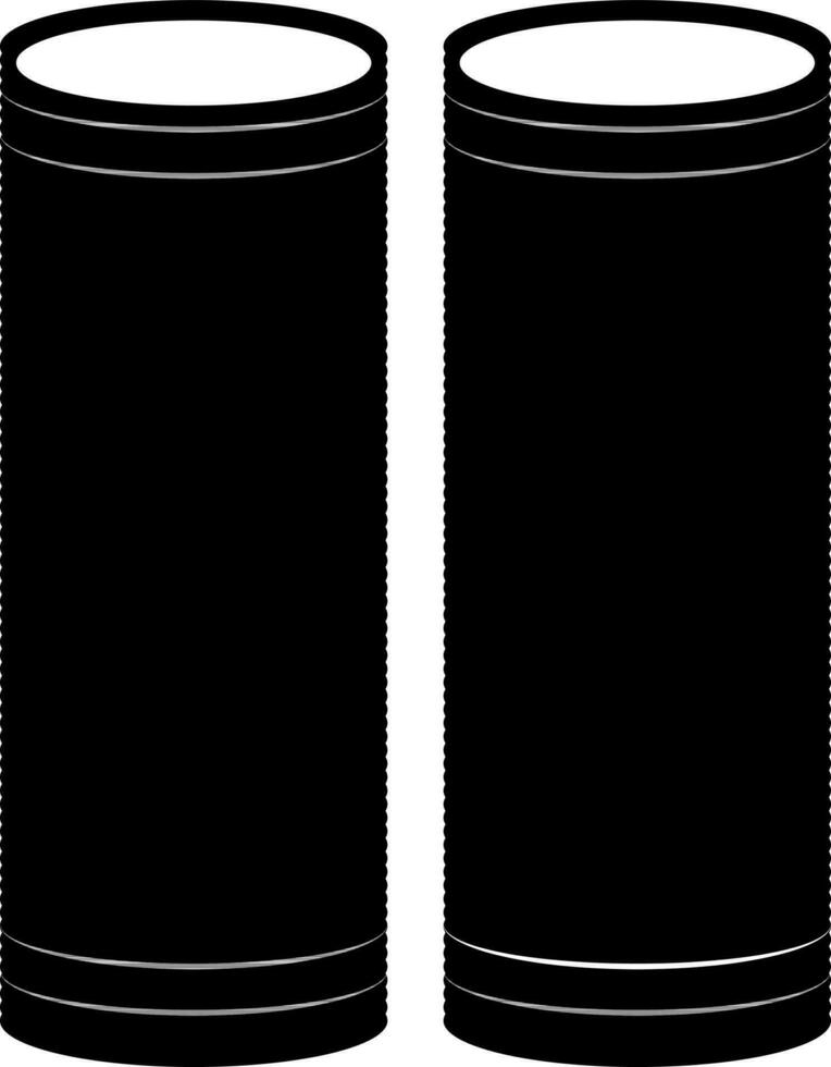 Oil can in flat style. vector