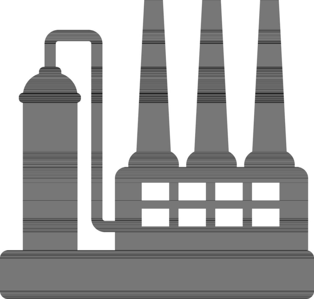 Isolated illustration of industrial icon. vector