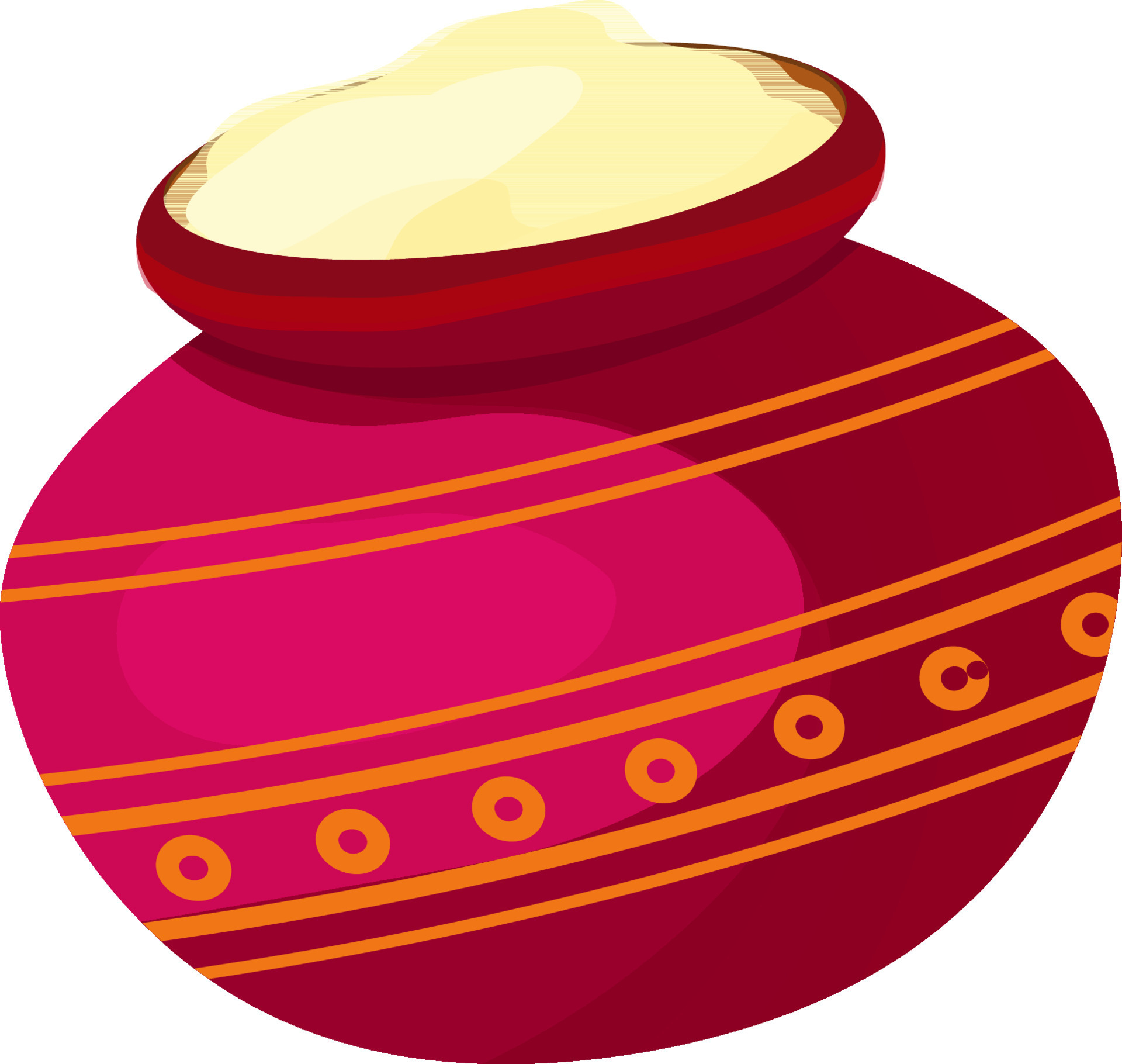 Traditional creative mud pot design. 24332143 Vector Art at Vecteezy