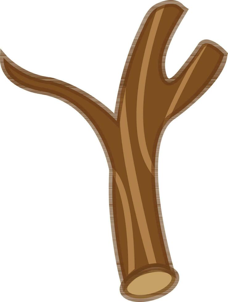 vector ilustración de árbol rama.