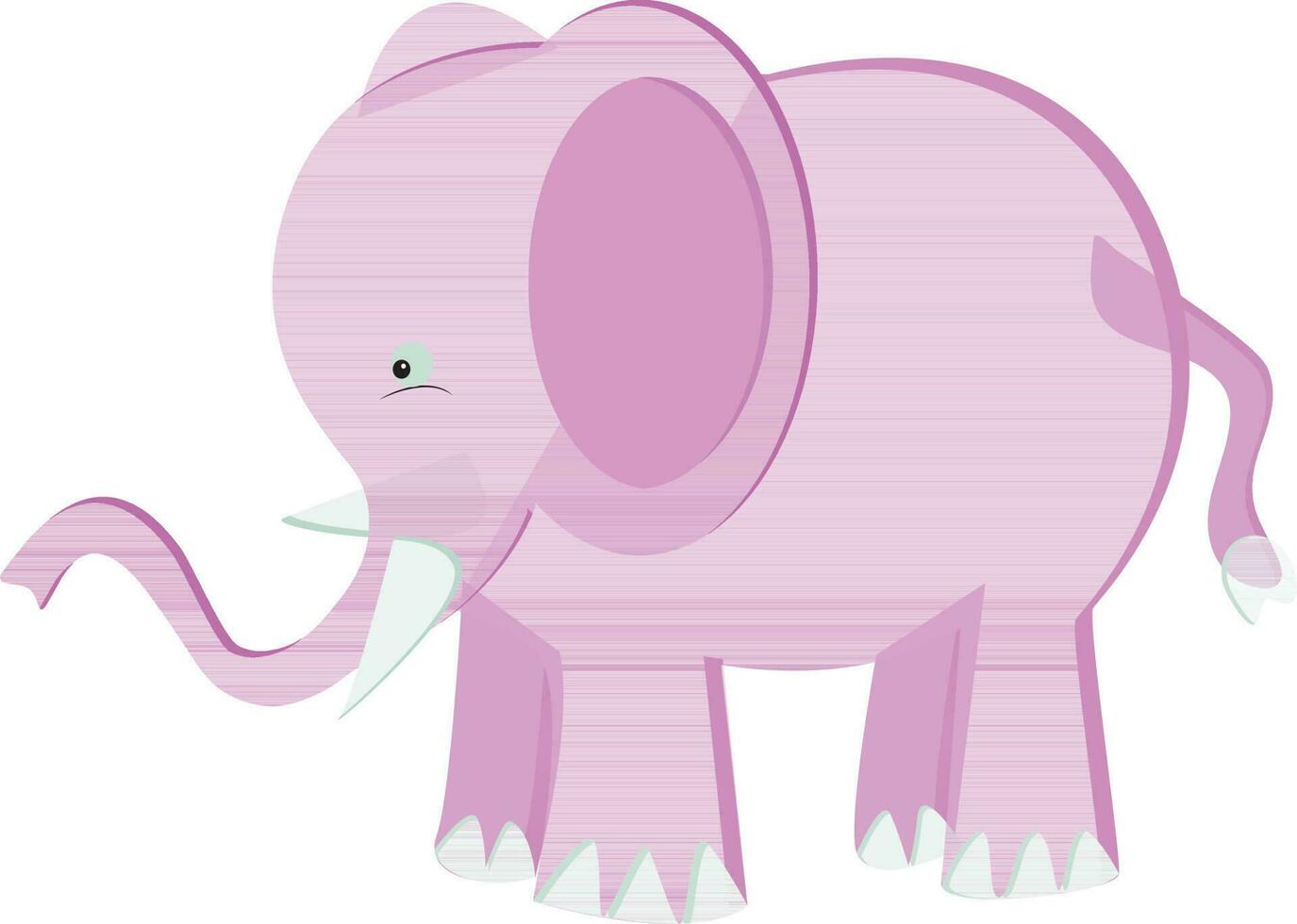 Cute cartoon animal character. vector