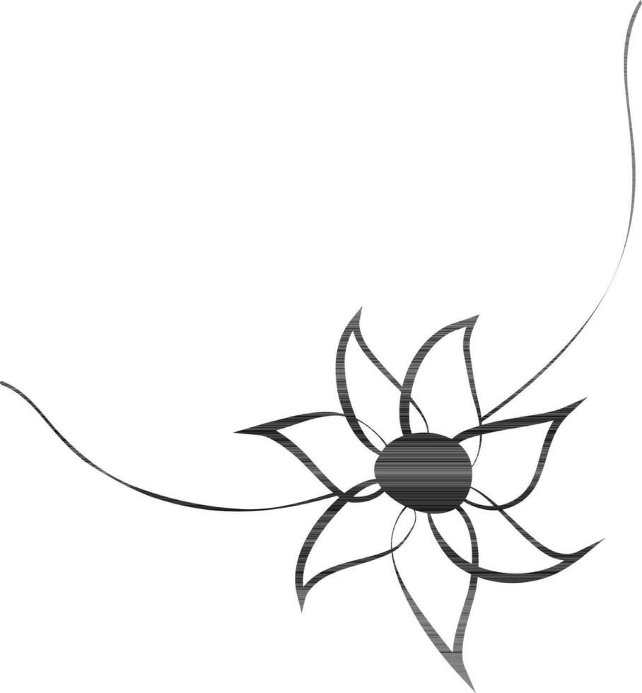 plano ilustración de un rakhi. vector