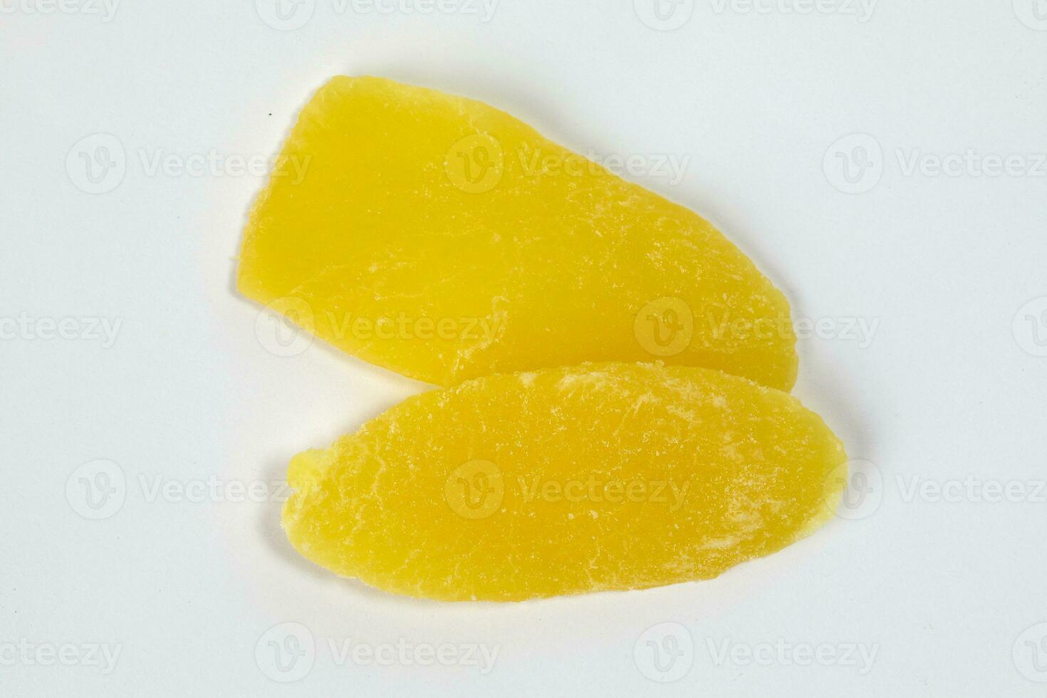 Dry preserved pineapple ripe fruit slice colorful sweet 24334090 Stock