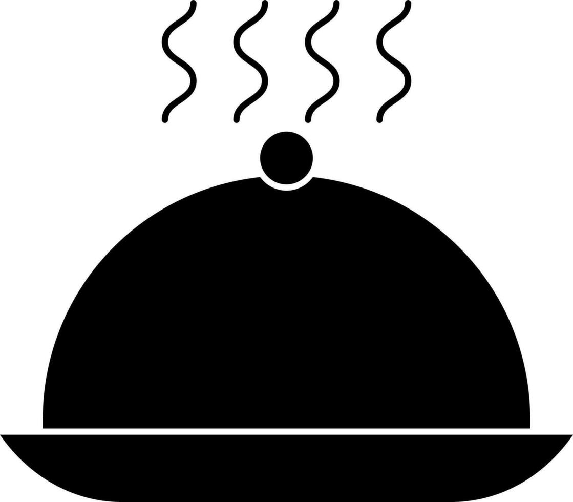 Vector sign or symbol of cloche.