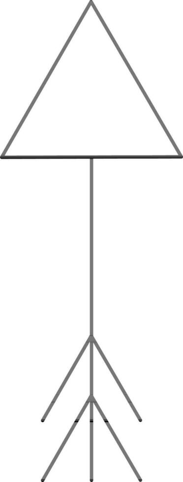 Arrow Icon In Thin Line Art. vector
