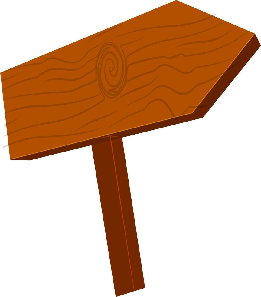 Blank wooden road sign. 24335837 Vector Art at Vecteezy
