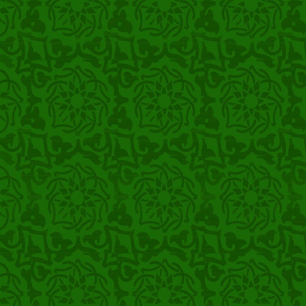 Seamless pattern abstarct background in green color. vector