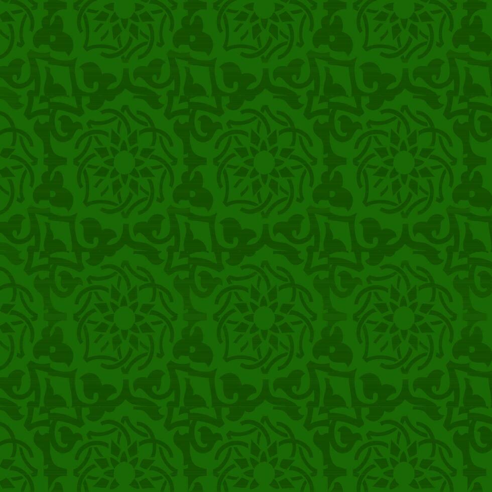 Seamless pattern abstarct background in green color. vector