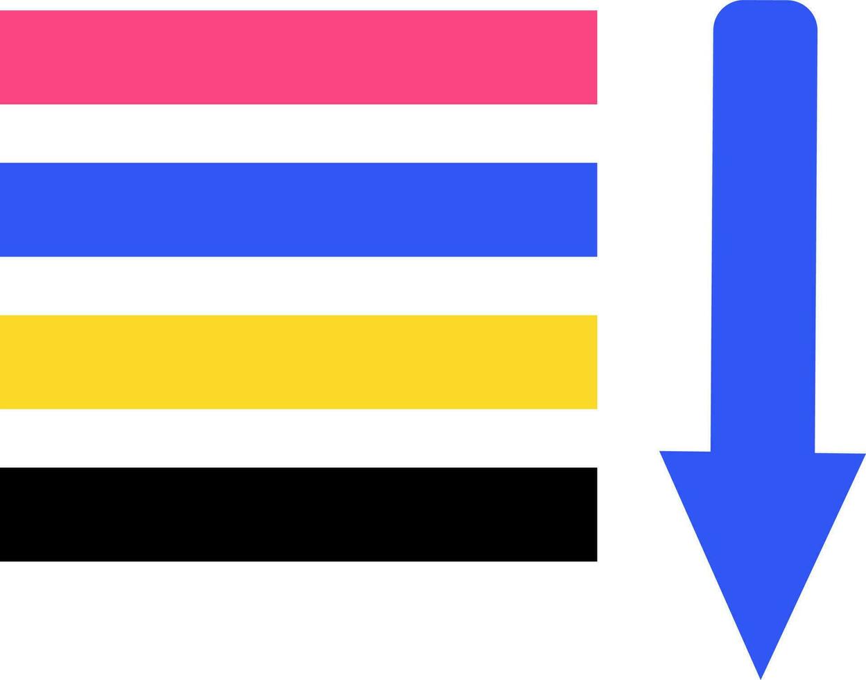 Blue And Yellow Equal Sign