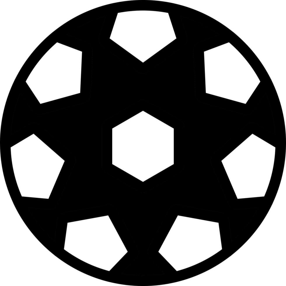 fútbol americano icono en negro y blanco color. vector