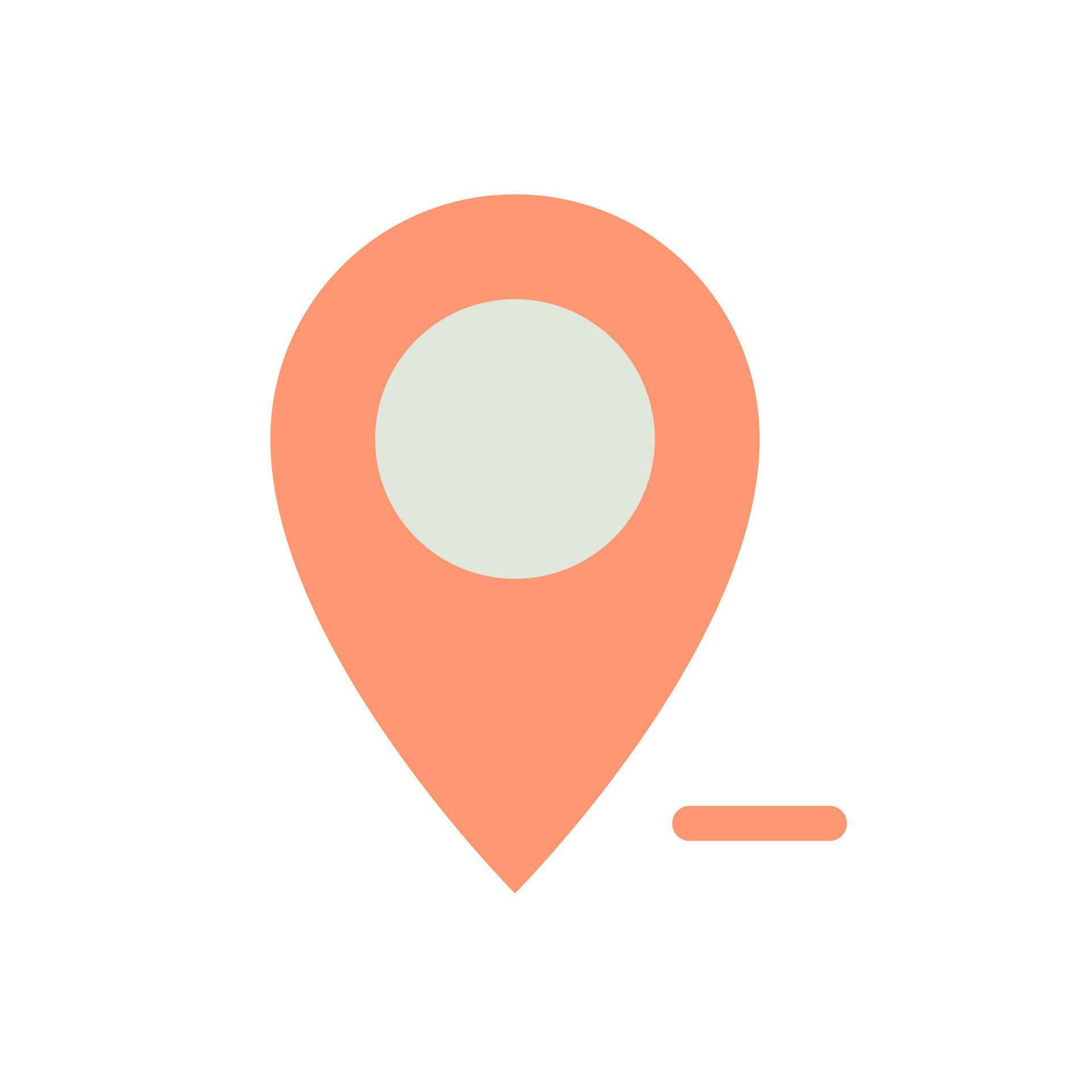 Remove pin from map flat color ui icon. Unpin location. Delete