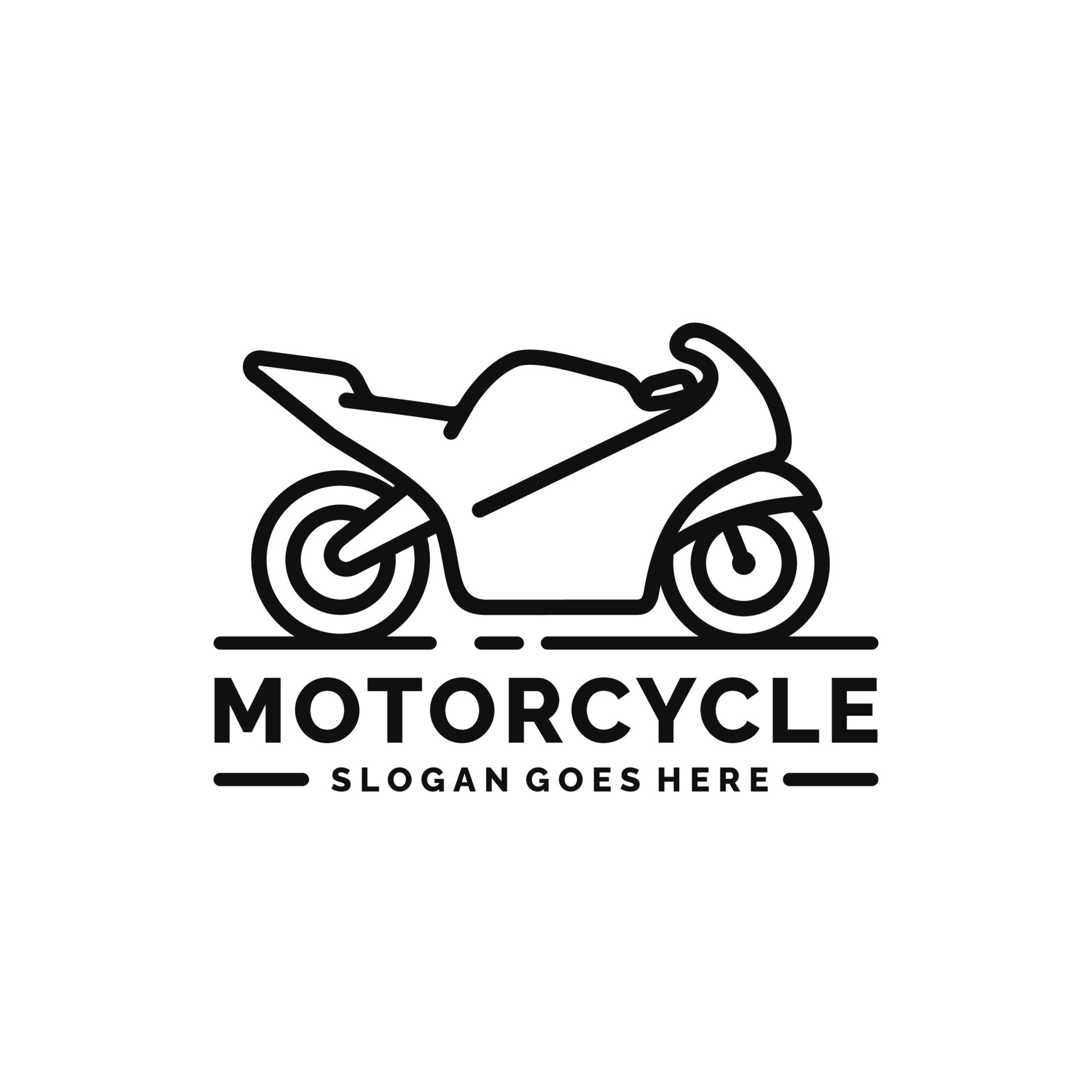 Motorcycle logo design vector illustration 24338734 Vector Art at Vecteezy